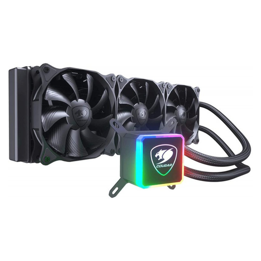 Refrigeración Líquida Cougar Aqua 360 RGB (Intel-AMD, 120mm x3, PWM)