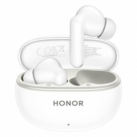 Audífonos Bluetooth Honor Earbuds X10 Lite Anc 42 dB Blanco