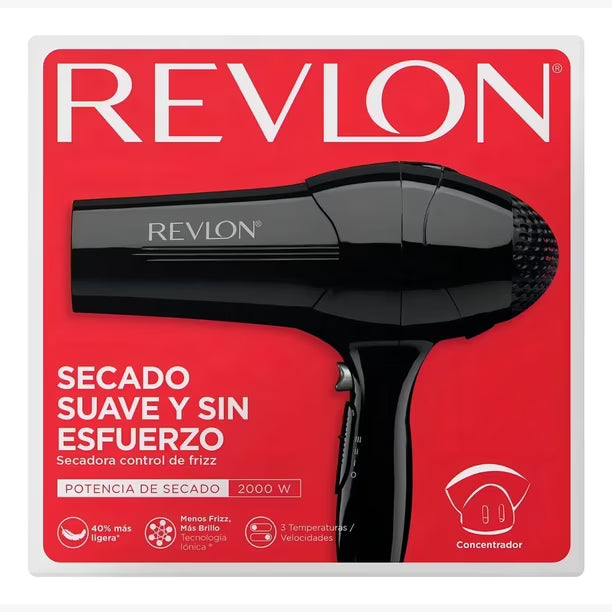 Secador De Pelo Revlon Control Frizz Negro RVDR773LA2 Negro – imagen 2