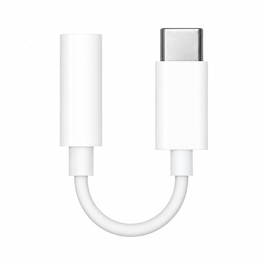 Adaptador Apple USB-C a Jack 3.5 mm para Audífonos MW2Q3 Blanco