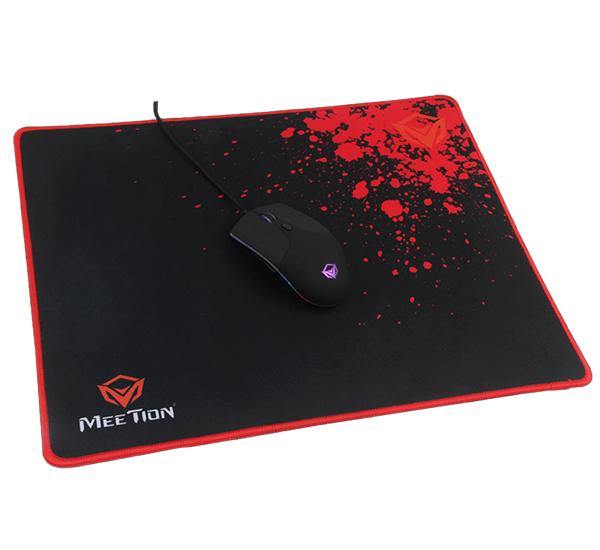 Mousepad Gamer Meetion Rubber MT-P110 43x35cm Negro – imagen 4