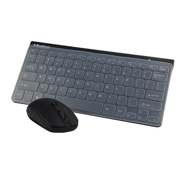 Kit Teclado + Mouse Inalámbrico Meetion Mini Mt-4000 Español Negro – imagen 6
