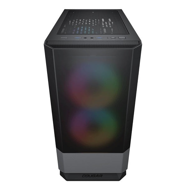 Gabinete Gamer Cougar MG140 RGB Micro-ATX 3 Ventiladores – imagen 3