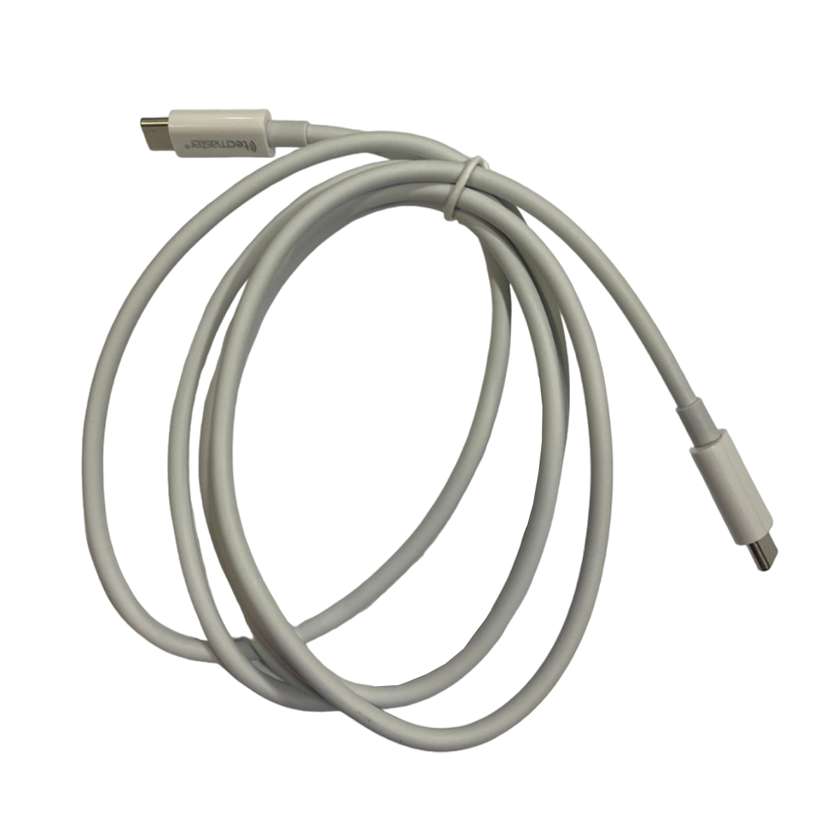 Cable Tipo C a Tipo C 100W 1.5 Metros Tecmaster Blanco – imagen 4