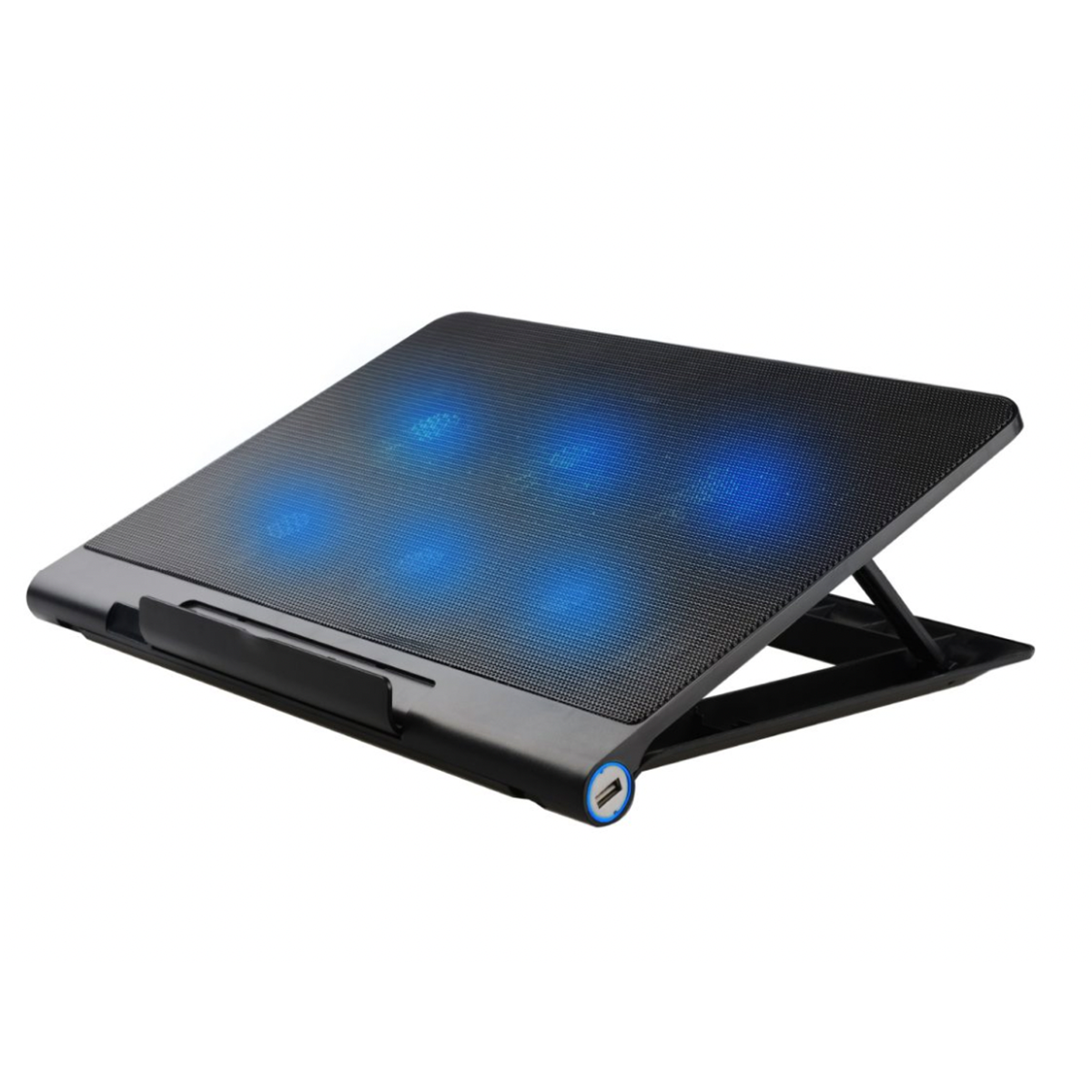 Ventilador Notebook Microlab Six Fan 17 Negro