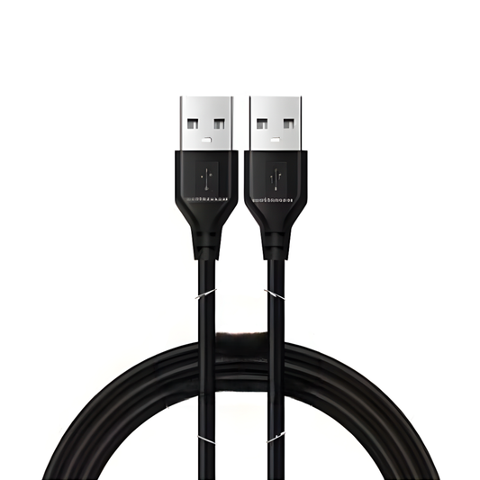 Cable Usb a Usb 3.0 Macho a Macho 1M Welkonex Negro
