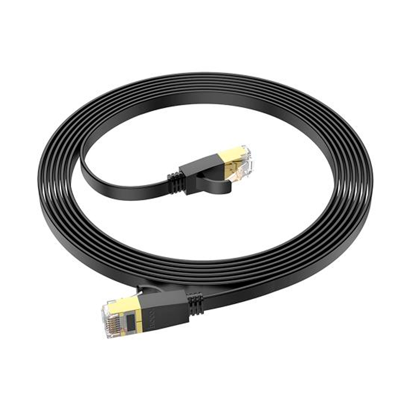 Cable De Red Rj45 Cat 6 Hoco Us07 3 Metro Negro – imagen 2