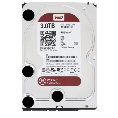 Disco Duro WD Red Nas 3 Tb Sata 3 WD30EFRX