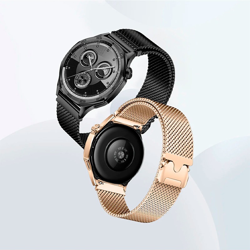 Correa Metalica Smarwatch Universal Hoco Wh16 20mm Negro – imagen 2