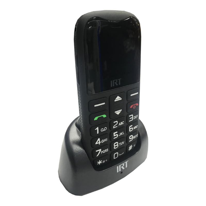 Celular Senior Adulto Mayor Irt 3G Base Negro – imagen 3