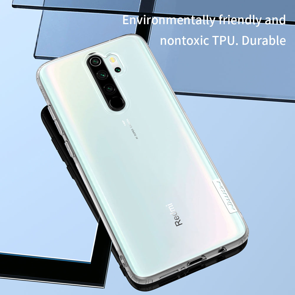 Xiaomi Redmi Note 8 Pro Carcasa TPU Transparente Nillkin – imagen 4