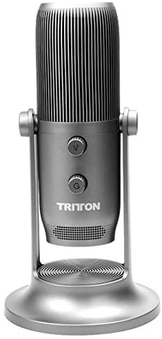 Microfono Condensador Cardioide Profesional Tritton Halo Gris – imagen 2