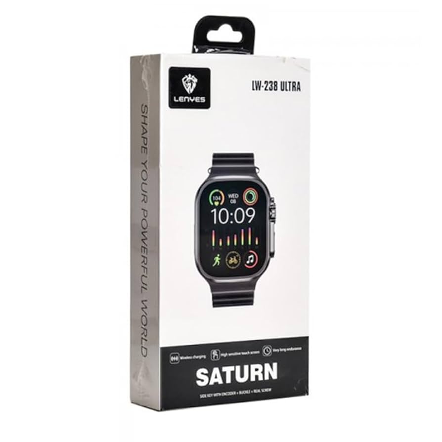 Smartwatch Reloj Inteligente Bluetooth Lenyes Lw238 Negro – imagen 2