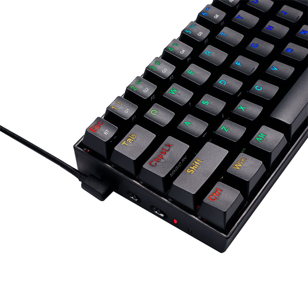 Teclado Gamer Mecanico Redragon Draconic K530 Rgb Negro – imagen 2