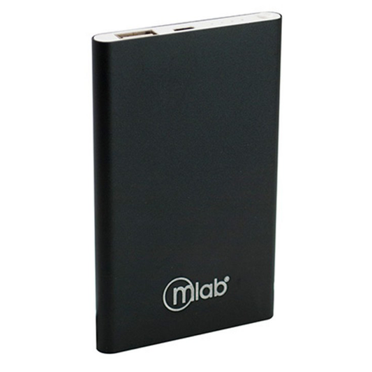 Microlab Bateria Externa Powerbank 4400 Mah Negro