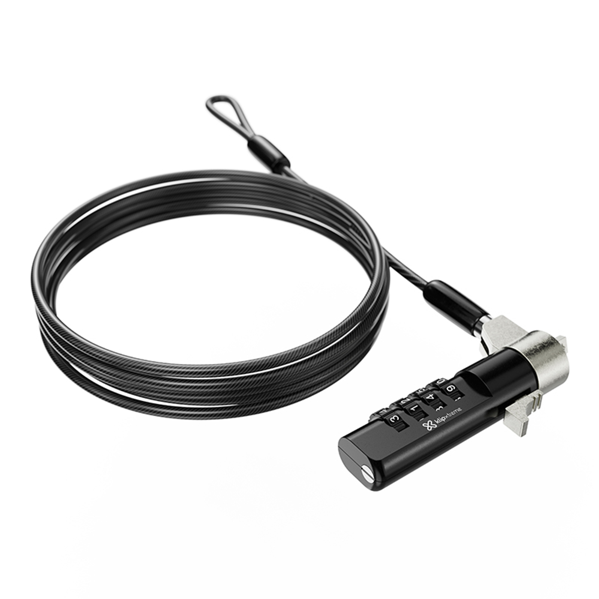 Candado De Seguridad Klip Xtreme Ksd-360 Negro