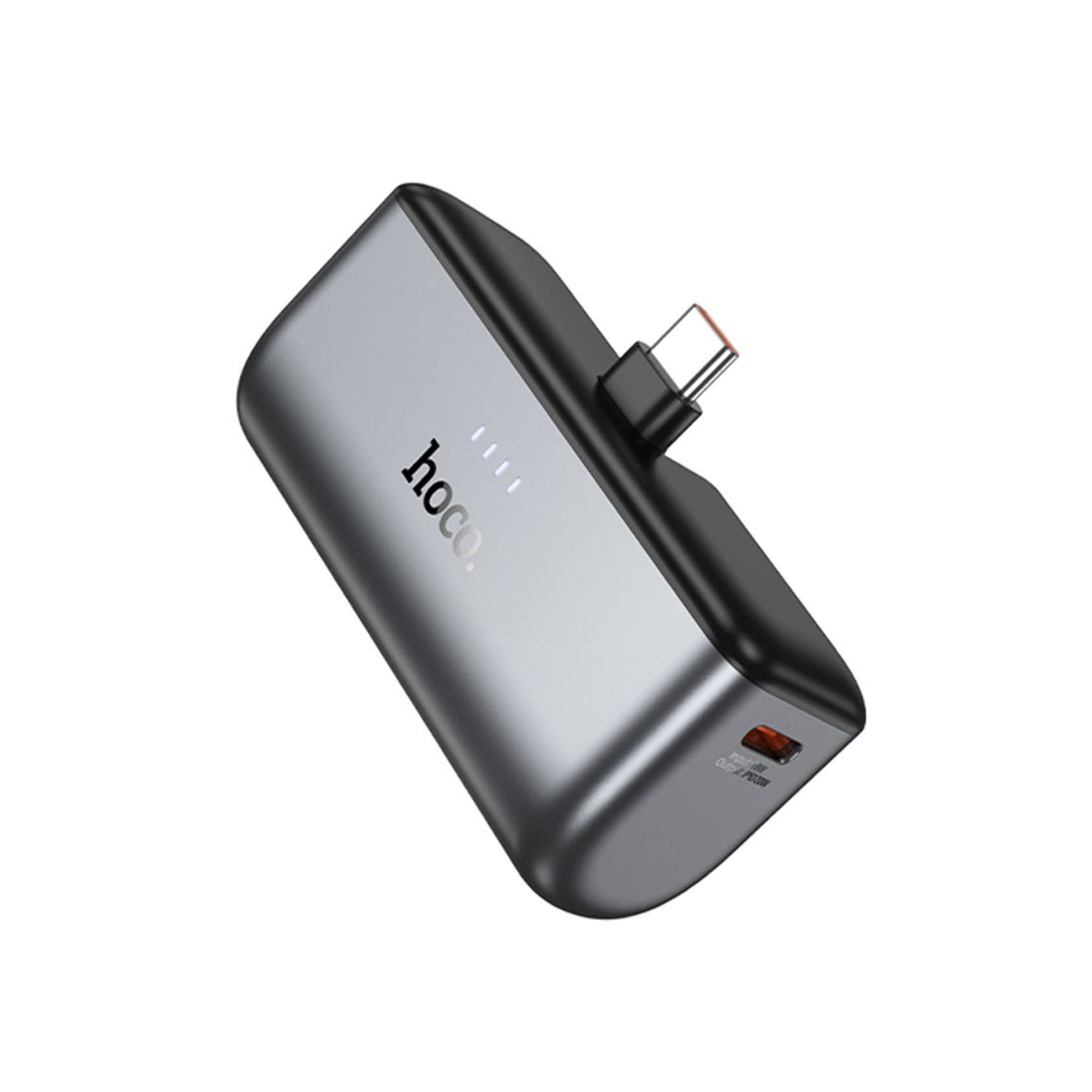 Bateria Portatil Powerbank Hoco Q31 Mini Tipo C 5000 Mah Negro