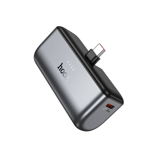 Bateria Portatil Powerbank Hoco Q31 Mini Tipo C 5000 Mah Negro