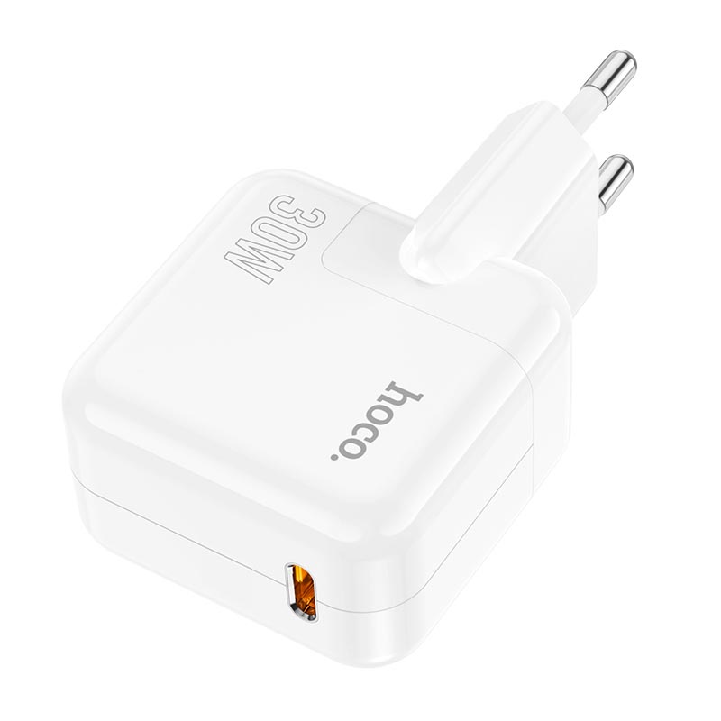 Cargador Hoco C112a 30w Carga Rapida Blanco – imagen 4