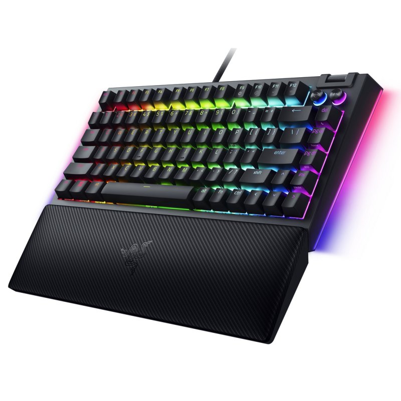 Teclado Gamer Razer Blackwidow V4 75% Switch Verde Negro – imagen 3