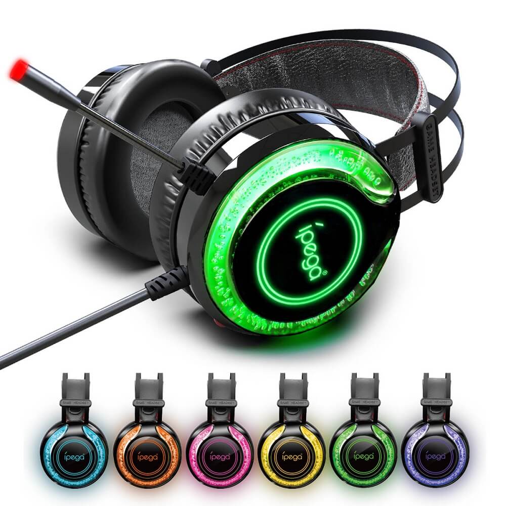 Audifono Gamer Ipega Pg-R015 Pc Ps5 PS5 Switch Xbox Negro – imagen 5