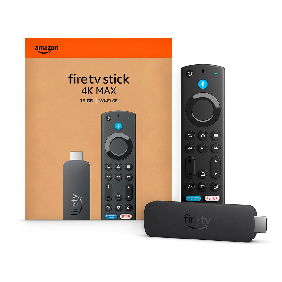 Amazon Fire Tv Stick 4k Max 16 Gb Wifi 6 Negro