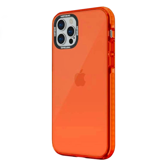 Apple Iphone Xr Carcasa Clear Color Reforzada Colores