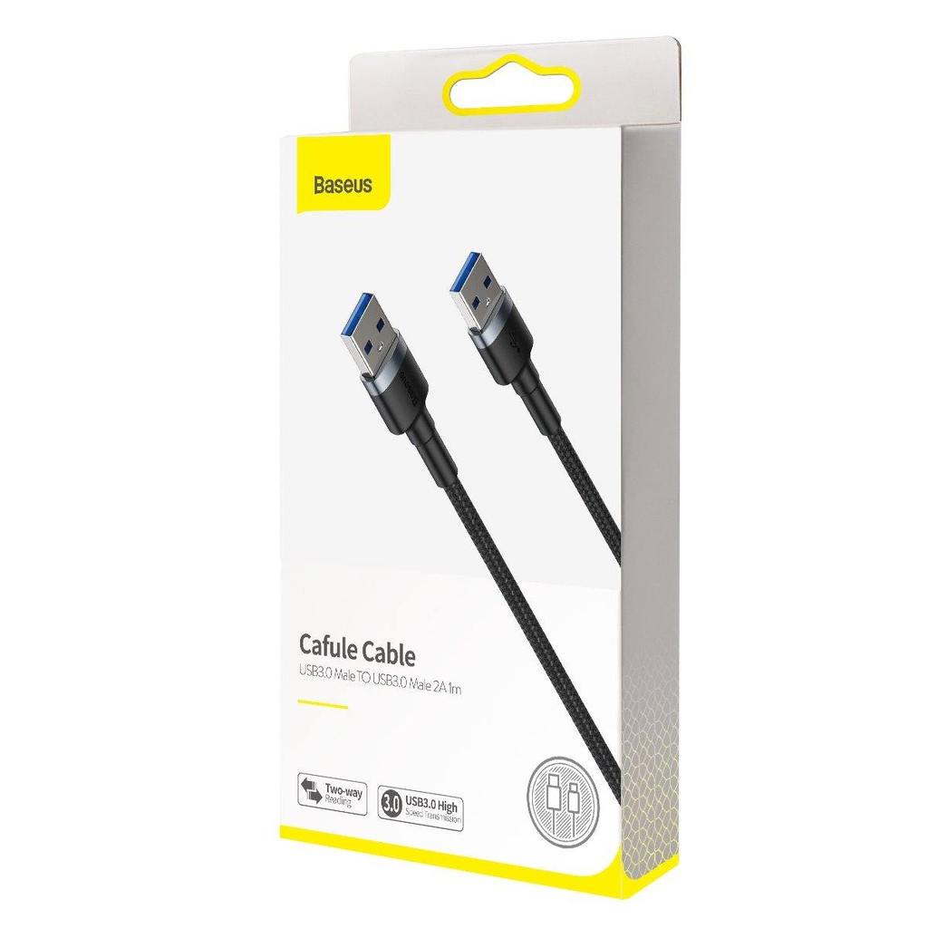 Cable Extensor USB 3.0 Macho a USB 3.0 Macho 1M Baseus Negro – imagen 5
