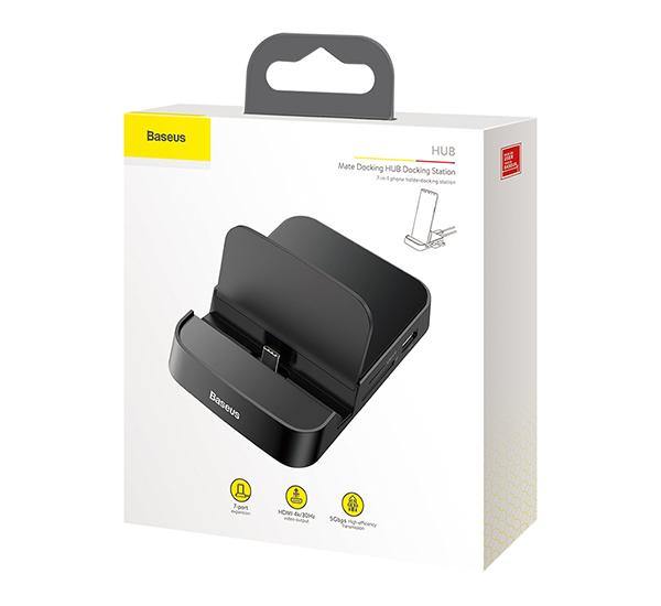 Hub Base Mate Docking Tipo C Multifunción 7 en 1 Baseus – imagen 4