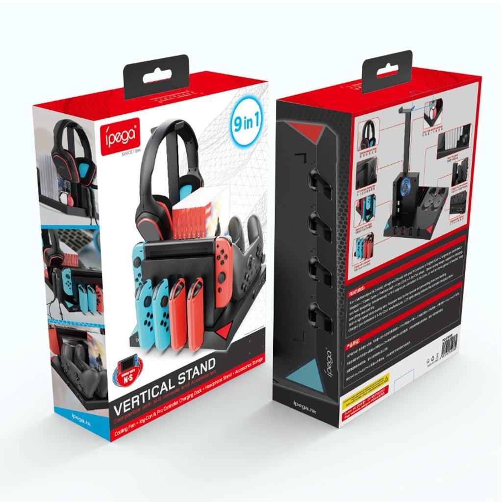 Estacion De Carga Nintendo Switch Organizador Ipega Pg-sw036 – imagen 2