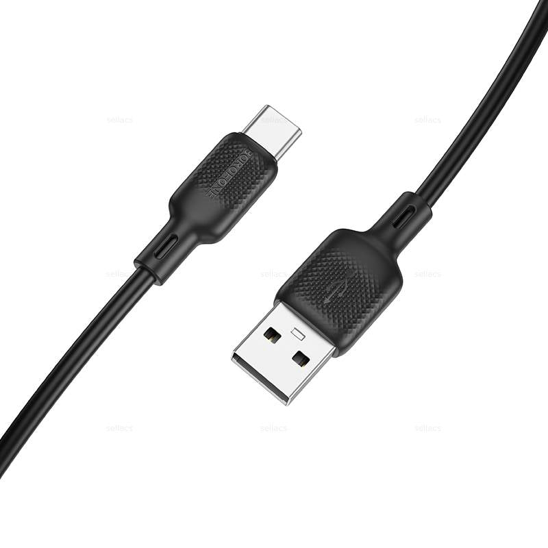 Cable Usb a Tipo C Borofone Bx113 1 Metro Negro – imagen 2