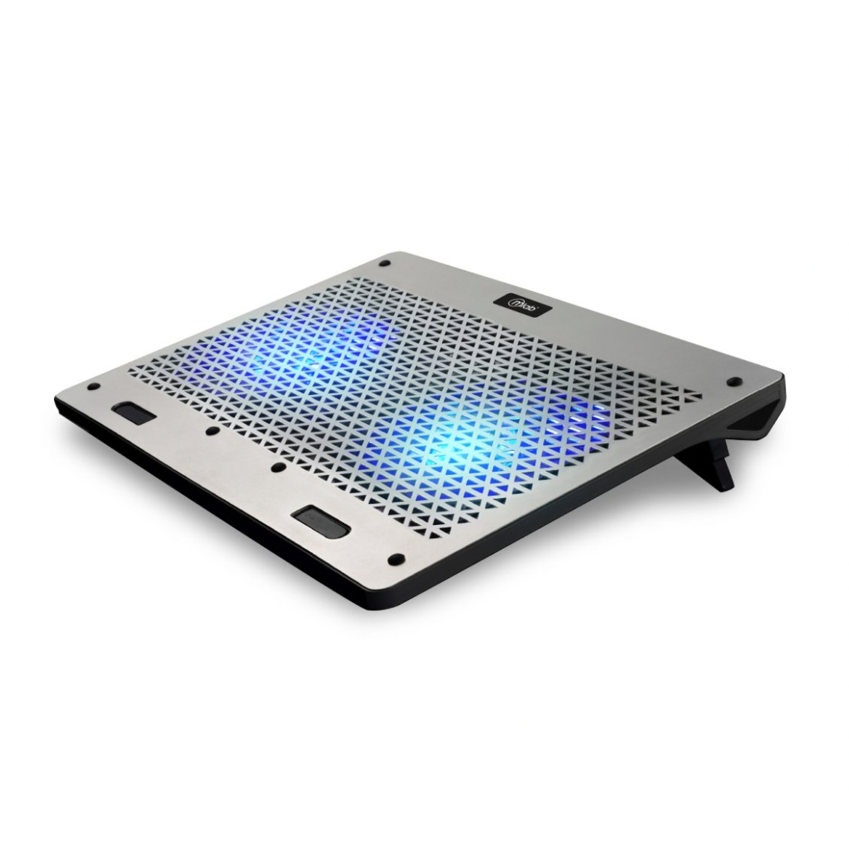 Ventilador Notebook Microlab Aluminium Two Fan 15,6 Negro