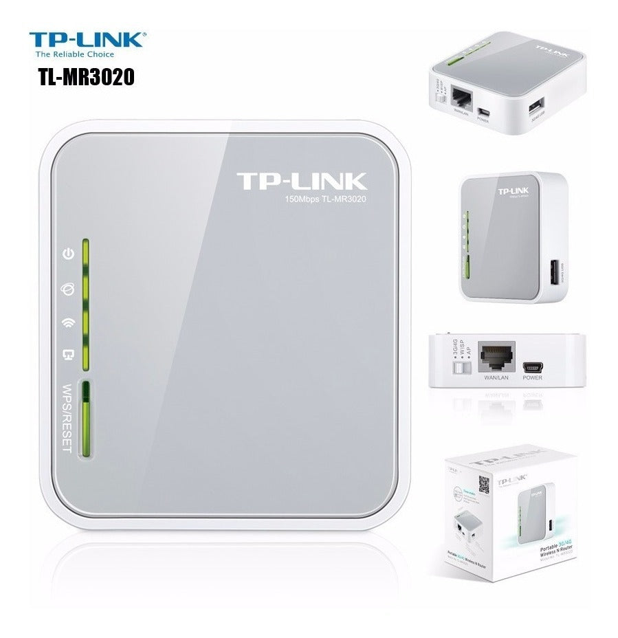 Router Inalámbrico 4g 3g N Tl-mr3020 Tp-link – imagen 3