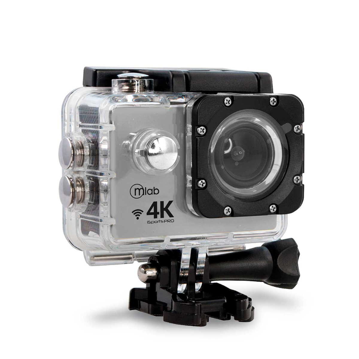 Camara Deportiva Extreme iSport Pro 4K Microlab Gris