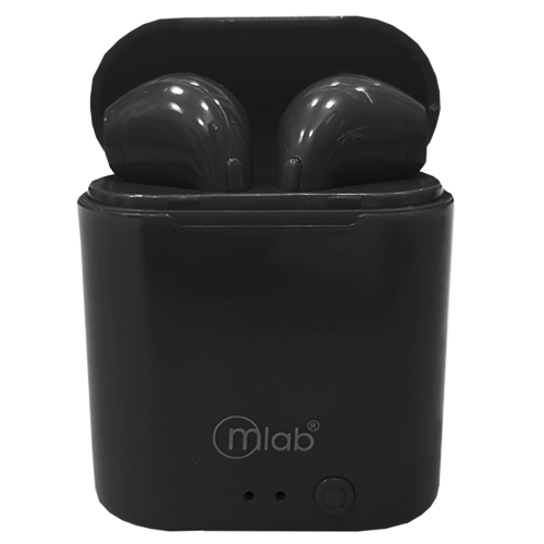 Audifonos Bluetooth Air Rhythm Microlab Tipo Airpods Negro – imagen 2