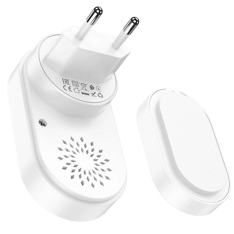Timbre Inalambrico Hoco HI25 Blanco – imagen 3