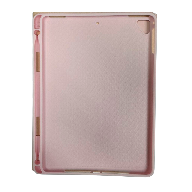 Carcasa Funda Con Teclado Inalambrico Para Ipad 10.2 Rosado – imagen 2