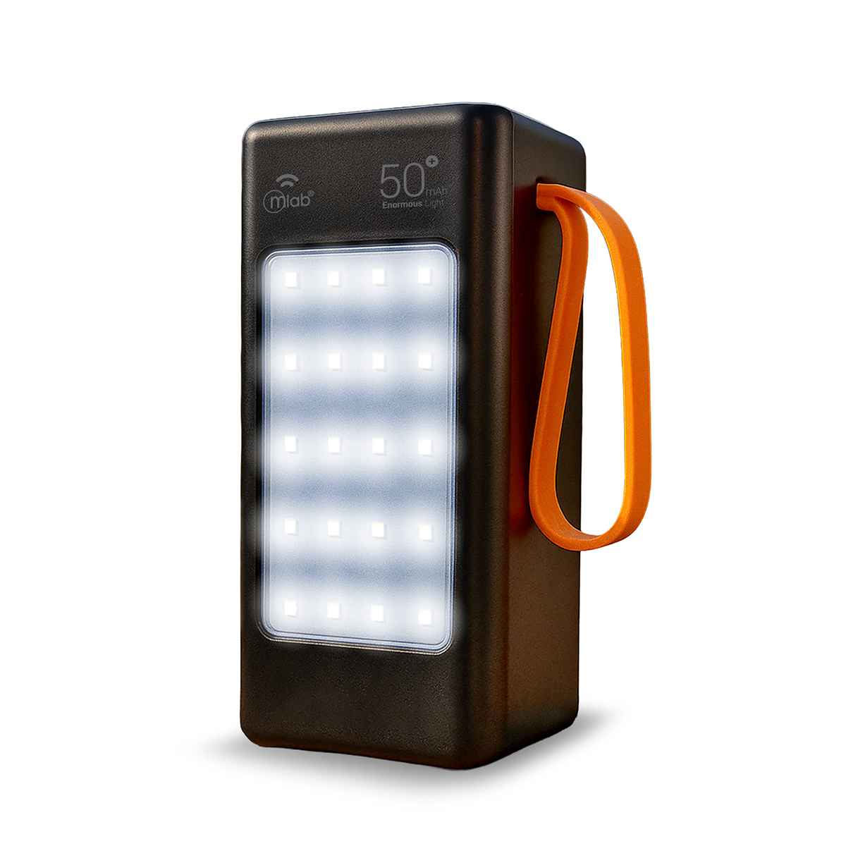 Powerbank Mlab Enormous Light 50.000mAh Carga Rápida 22.5W Linterna LED