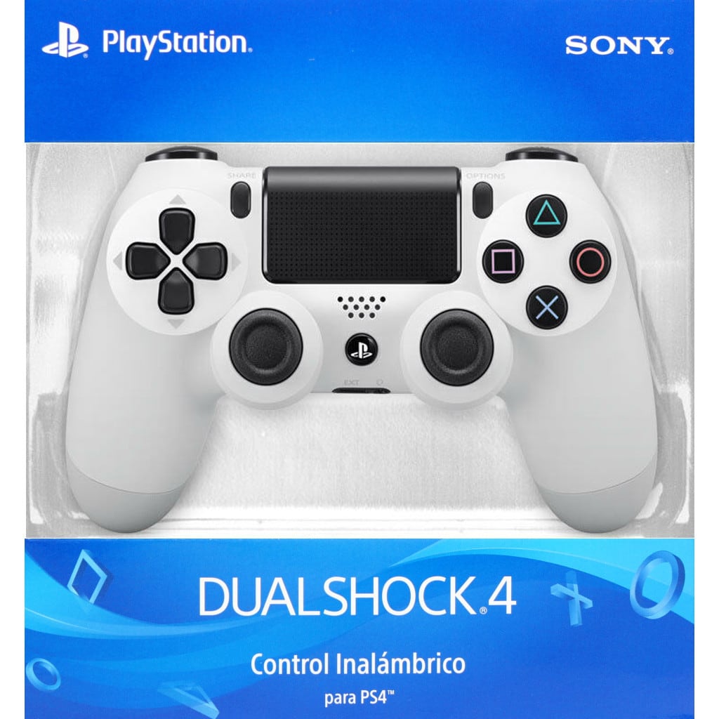 Control Joystick Dualshock PS4 Inalambrico Blanco – imagen 2