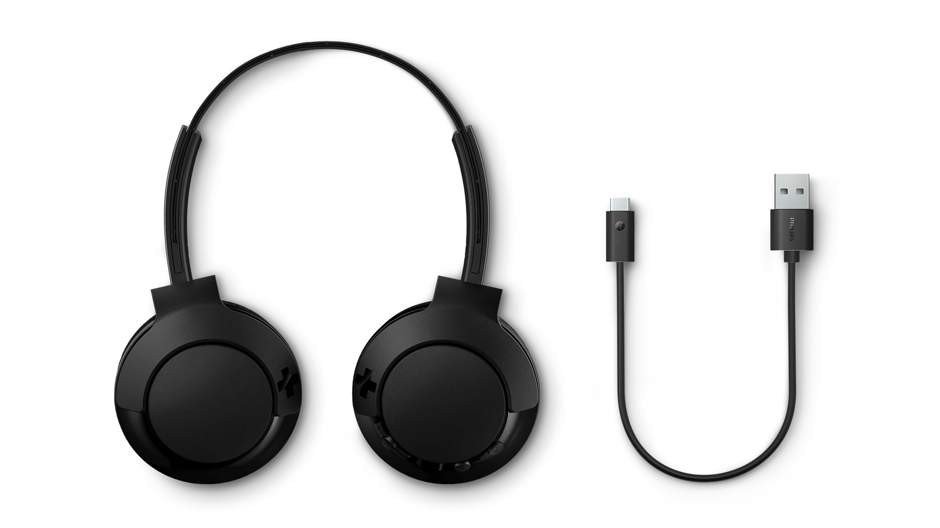 Audífonos On Ear Bluetooth Philips Shb3075 Bass+ 60 Horas Negro – imagen 3