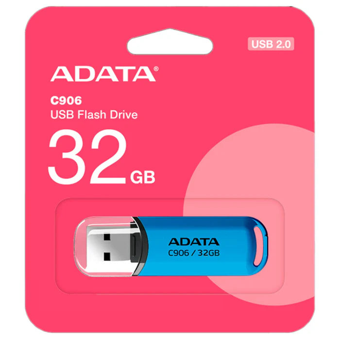 Pendrive Adata 32 Gb C906 Usb 2.0 Azul