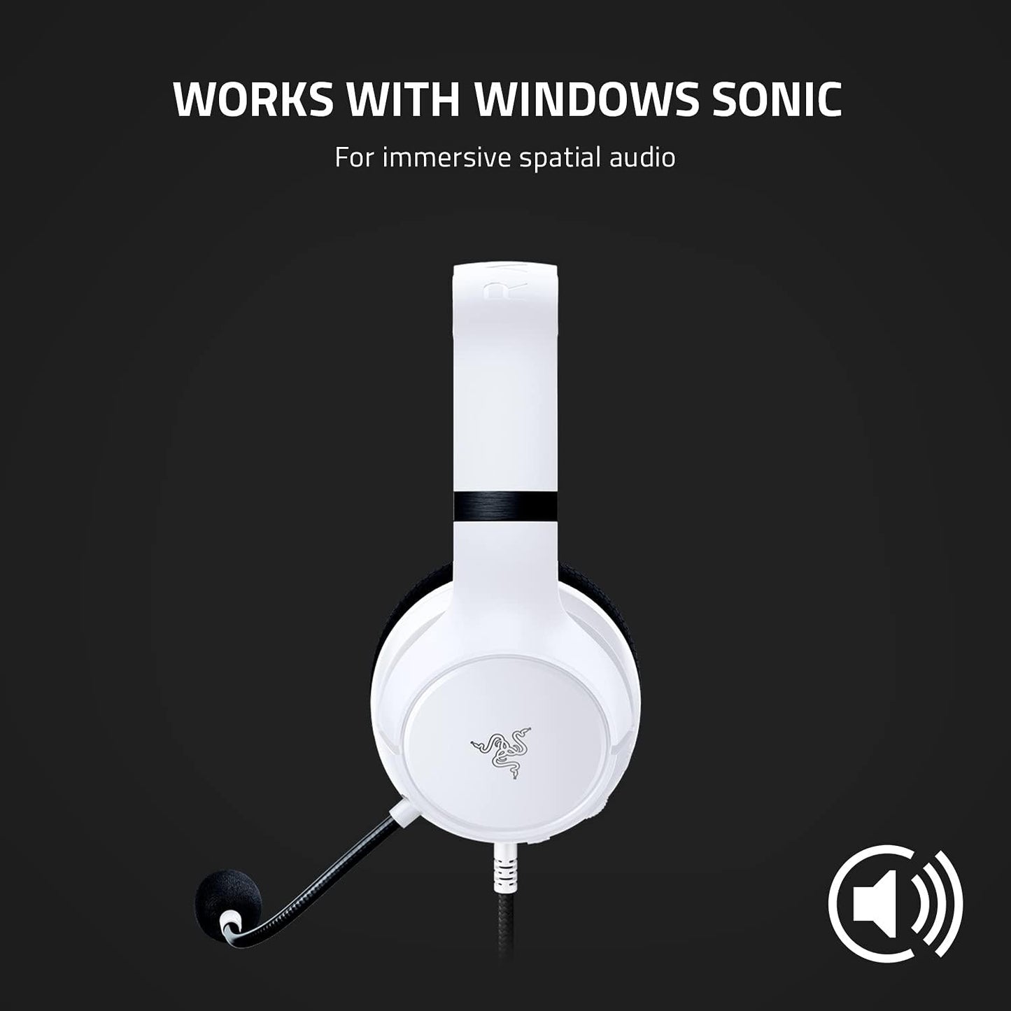 Audifono Gamer Razer Kaira X Xbox Blanco – imagen 3