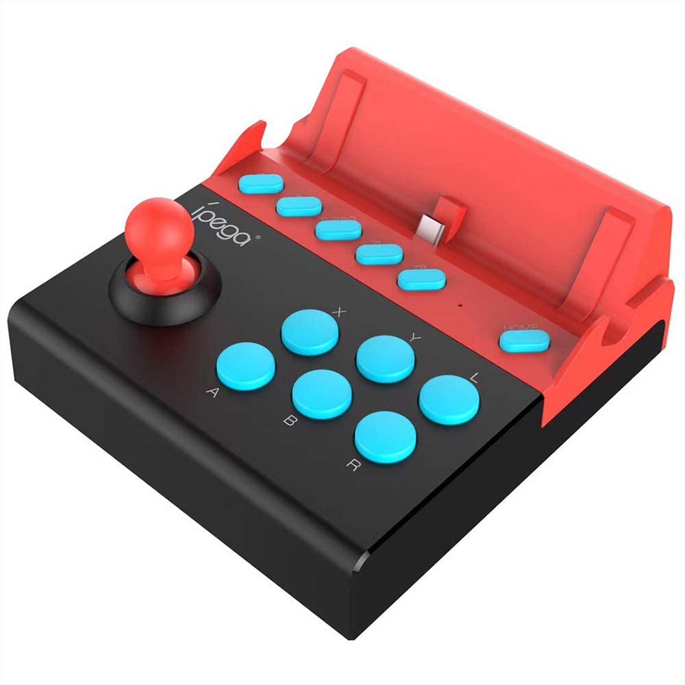Joystick Mini Arcade Nintendo Switch Ipega 9136 Negro – imagen 2