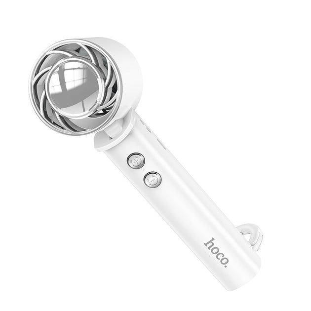 Ventilador Mini 4 en 1 Recargable Hoco Hx61 Blanco – imagen 3