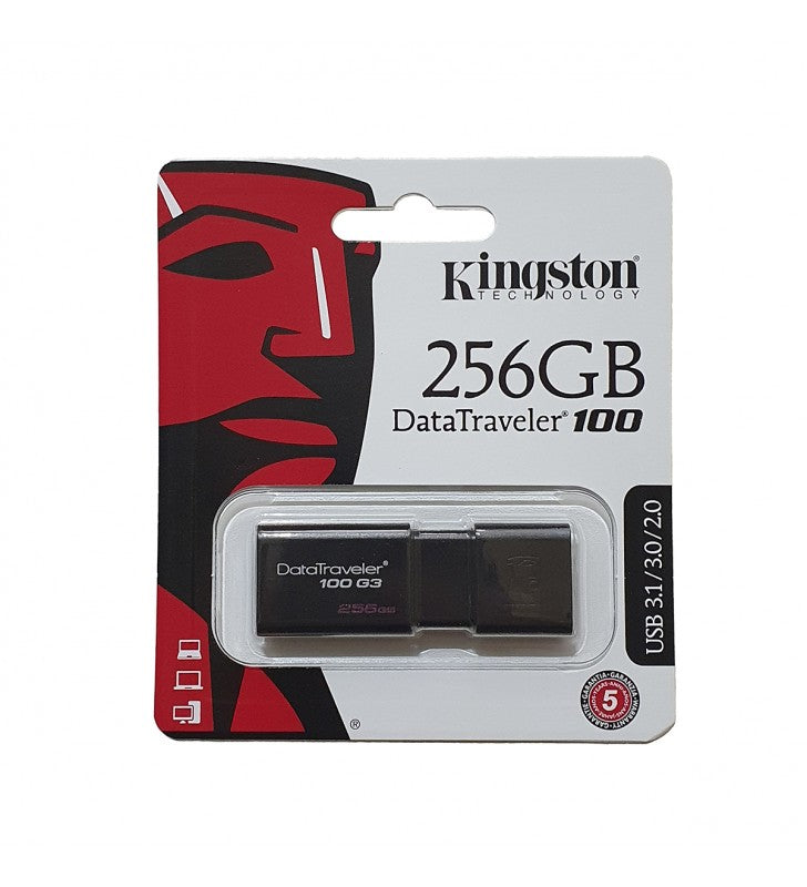 Pendrive Kingston 256 Gb Datatraveler 100 Usb 3.0 – imagen 2