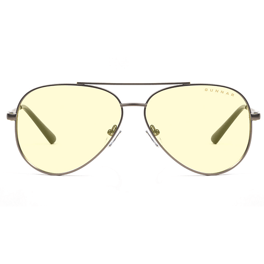 Lentes Gamer Gunnar Maverick Gunmetal Amber – imagen 2