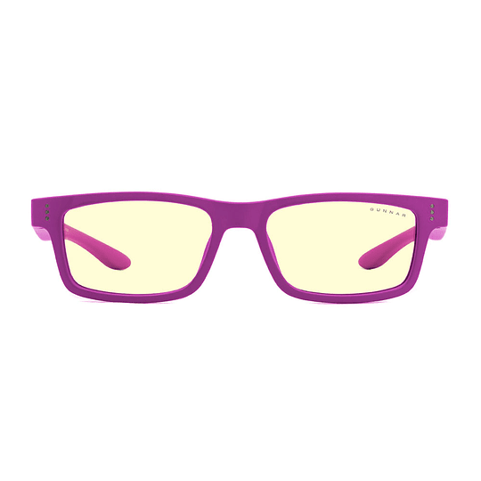 Lentes Gamer Gunnar Kids Cruz Magenta Amber Small Bundle Morado – imagen 4