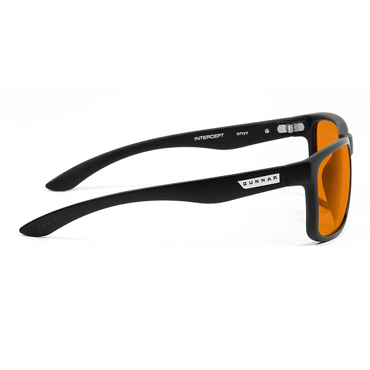 Lentes Gamer Gunnar Intercept Onyx Amber Max – imagen 3