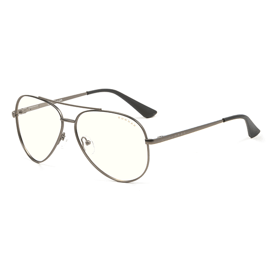 Lentes Gamer Gunnar Maverick Gunmetal Clear – imagen 2