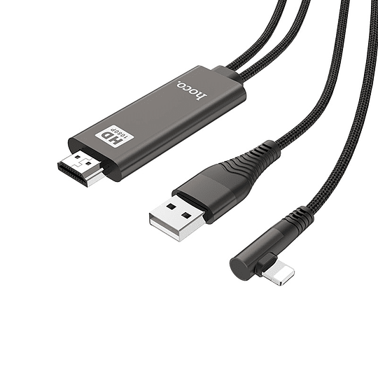 Cable Adaptador Hoco UA14 Lightning a Hdmi Smartphone – imagen 7